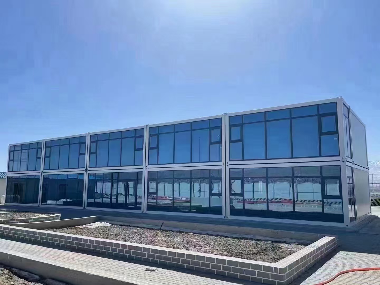 Container house office block case