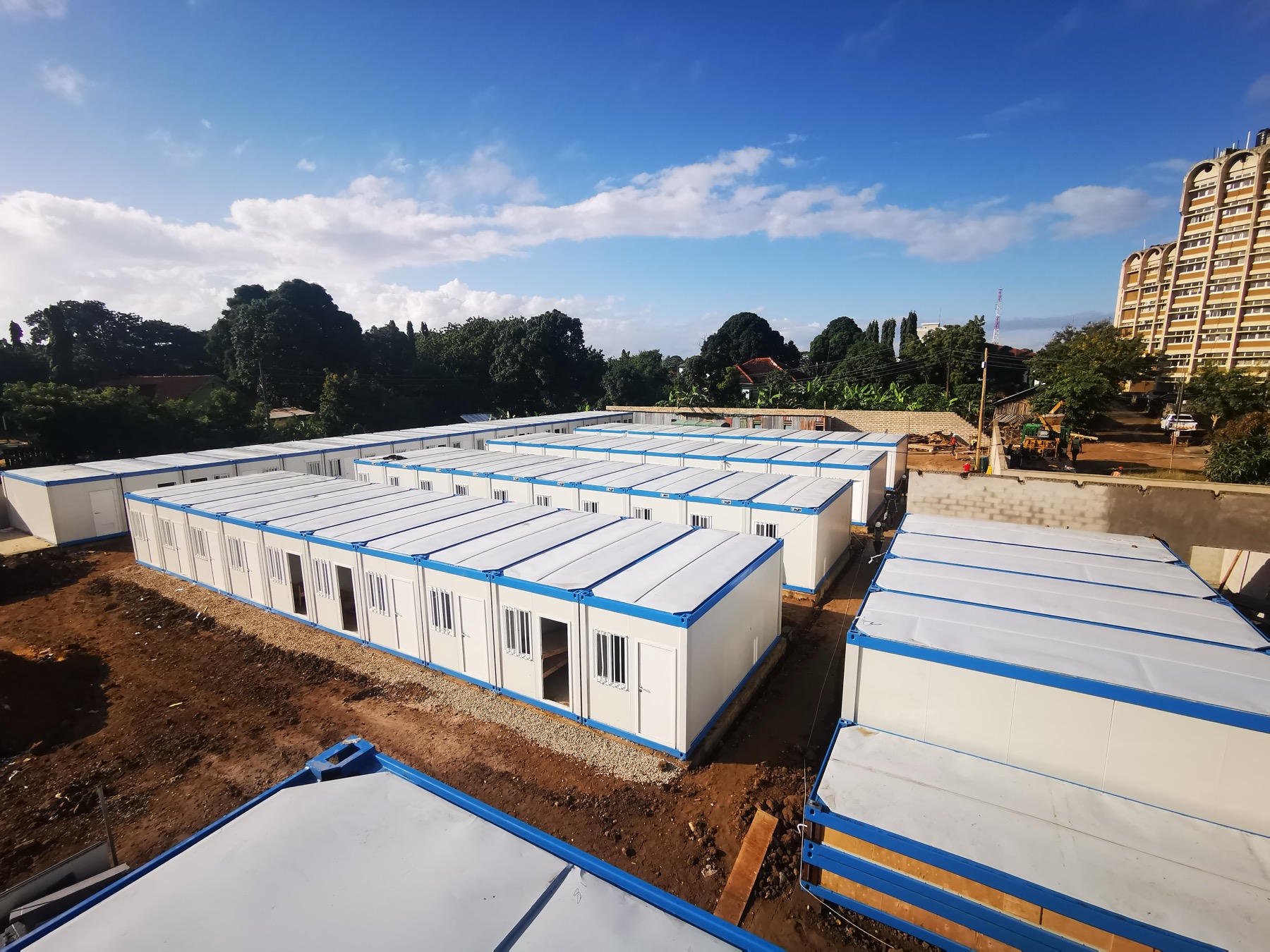 Container house office project application
