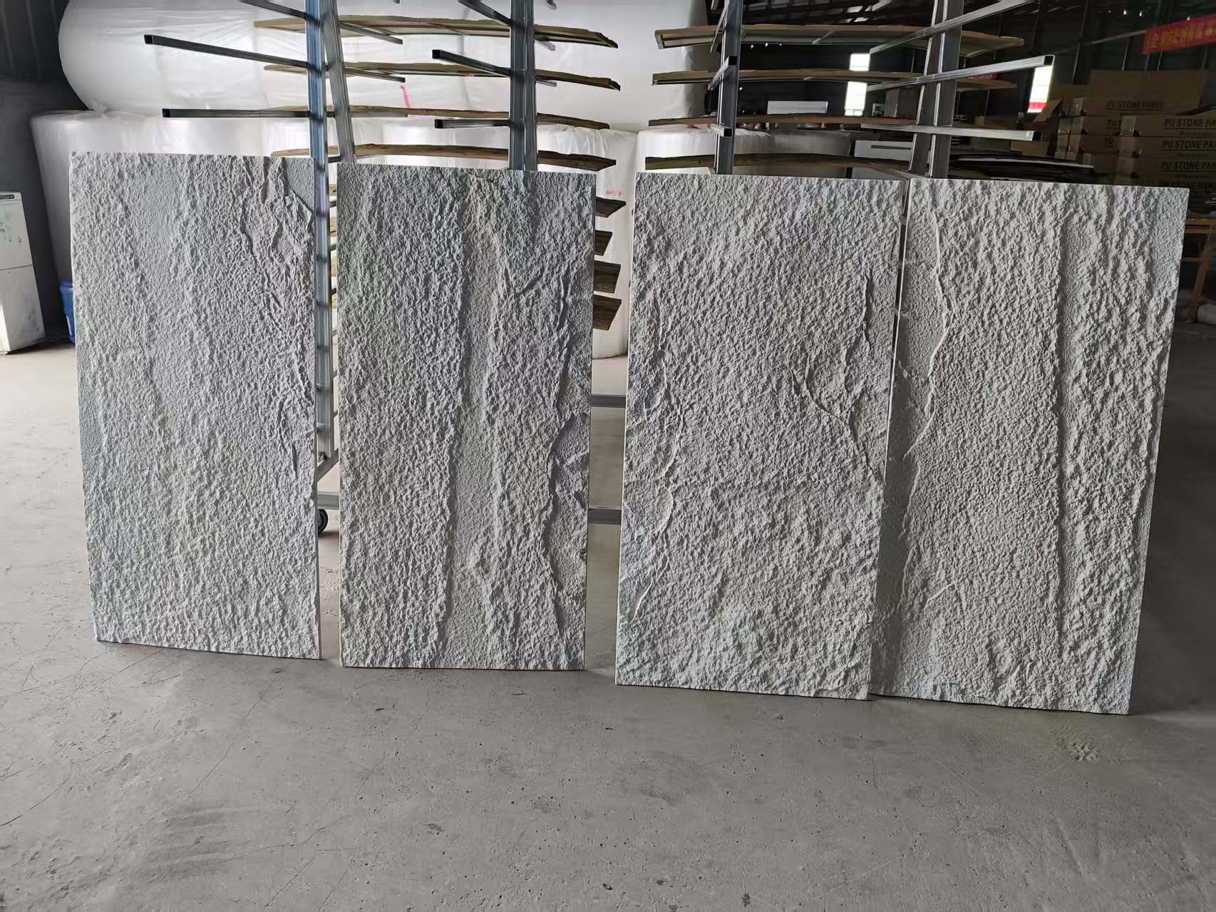 PU faux stone panel slab